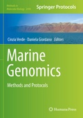 Cover: Marine Genomics - Springer