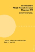 Cover: Internationales Alfred-D&ouml;blin-Kolloquium Klagenfurt 2019 - Peter Lang Verlag