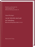 Cover: An der Schwelle zum Land der Verhei&szlig;ung - Harrassowitz Verlag