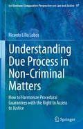 Abbildung von: Understanding Due Process in Non-Criminal Matters - Springer