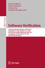 Cover: Software Verification - Springer