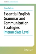 Cover: Essential English Grammar and Communication Strategies - Springer