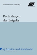 Cover: Rechtsfragen des Entgelts, Bd. 65 - new academic press