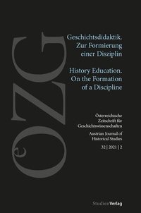 Abbildung von: Österreichische Zeitschrift für Geschichtswissenschaften 32/2/2021 - Studien Verlag
