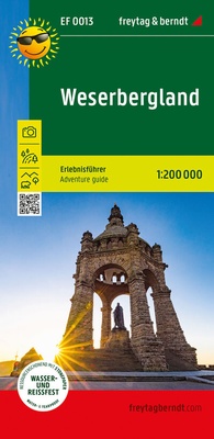 Abbildung von: Weserbergland, Erlebnisführer 1:200.000, freytag & berndt, EF 0013 - Freytag-Berndt und ARTARIA