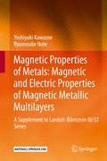 Cover: Magnetic Properties of Metals: Magnetic and Electric Properties of Magnetic Metallic Multilayers - Springer