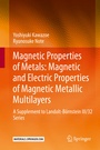Cover: Magnetic Properties of Metals: Magnetic and Electric Properties of Magnetic Metallic Multilayers - Springer