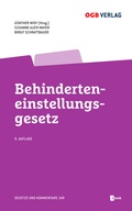 Cover: Behinderteneinstellungsgesetz - &Ouml;GB Verlag