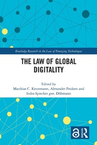 Abbildung von: The Law of Global Digitality - Routledge