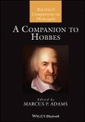 Cover: A Companion to Hobbes - Wiley