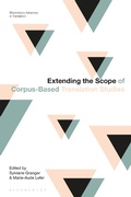 Cover: Extending the Scope of Corpus-Based Translation Studies - Bloomsbury Academic