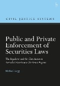 Abbildung von: Public and Private Enforcement of Securities Laws - Hart Publishing