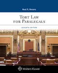 Cover: Tort Law for Paralegals - Aspen Publishing