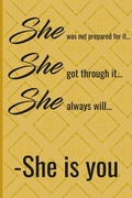 Cover: She Is You - Lulu.com