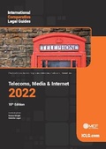 Cover: International Comparative Legal Guide - Telecoms, Media & Internet 2022 2022 - Global Legal Group Ltd