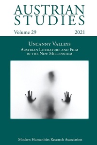 Enlarge image Cover: Austrian Studies Vol. 29 - Modern Humanities Research Association