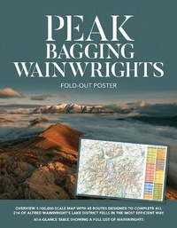 Abbildung von: Peak Bagging: Wainwrights Fold-out Poster - Vertebrate Publishing Ltd