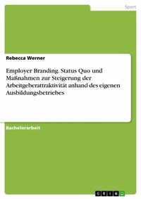 Abbildung von: Employer Branding. Status Quo und Maßnahmen zur Steigerung der Arbeitgeberattraktivität anhand des eigenen Ausbildungsbetriebes - GRIN Verlag