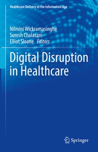Enlarge image Cover: Digital Disruption in Healthcare - Springer