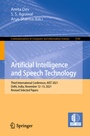 Cover: Artificial Intelligence and Speech Technology - Springer