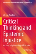 Cover: Critical Thinking and Epistemic Injustice - Springer