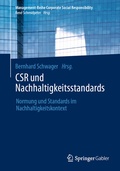 Cover: CSR und Nachhaltigkeitsstandards - Springer Gabler