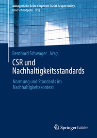 Abbildung von: CSR und Nachhaltigkeitsstandards - Springer Gabler