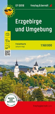 Abbildung von: Erzgebirge und Umgebung, Freizeitkarte 1:160.000, freytag & berndt - Freytag-Berndt und ARTARIA