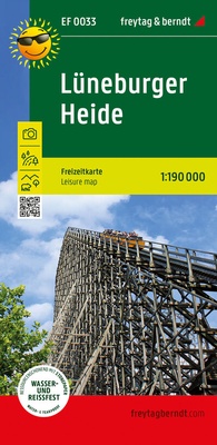Abbildung von: Lüneburger Heide, Freizeitkarte 1:190.000, freytag & berndt - Freytag-Berndt und ARTARIA