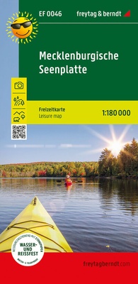 Abbildung von: Mecklenburgische Seenplatte, Freizeitkarte 1:180.000, freytag & berndt - Freytag-Berndt und ARTARIA