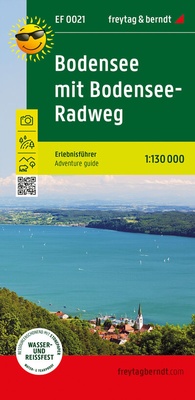 Abbildung von: Bodensee mit Bodensee-Radweg, Erlebnisführer 1:130.000, freytag & berndt, EF 0021 - Freytag-Berndt und ARTARIA