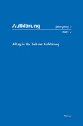 Cover: Aufkl&auml;rung, Band 5/2: Alltag in der Zeit der Aufkl&auml;rung - Meiner