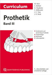 Abbildung von: Curriculum Prothetik Band 3 - Quintessenz Verlag