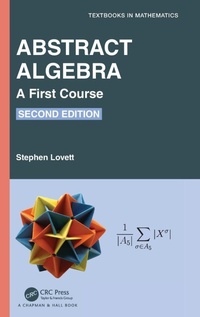 Enlarge image Cover: Abstract Algebra - Chapman & Hall/CRC