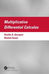 Abbildung von: Multiplicative Differential Calculus - Chapman & Hall/CRC