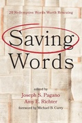 Cover: Saving Words - Wipf & Stock Publishers