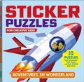 Cover: Sticker Puzzles; Adventures in Wonderland - Gakken Co Ltd ,Japan