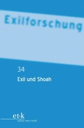 Cover: Exil und Shoah - De Gruyter