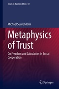 Cover: Metaphysics of Trust - Springer