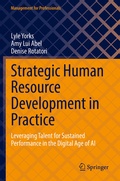 Cover: Strategic Human Resource Development in Practice - Springer