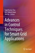 Cover: Advances in Control Techniques for Smart Grid Applications - Springer