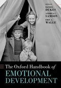 Cover: The Oxford Handbook of Emotional Development - OUP eBook