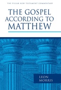 Cover: Gospel according to Matthew - Wm B Eerdmans Publishing Co