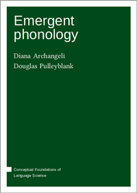 Enlarge image Cover: Emergent phonology - Language Science Press