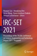 Cover: IRC-SET 2021 - Springer