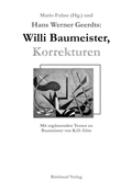 Cover: Willi Baumeister, Korrekturen - Rimbaud Verlag