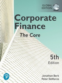 Abbildung von: Corporate Finance: The Core, Global Edition - Pearson