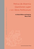 Cover: Questiones super I-VII libros Politicorum - Leuven University Press