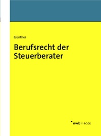 Abbildung von: Berufsrecht der Steuerberater - NWB