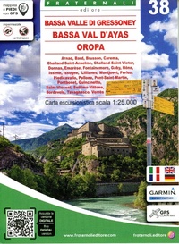 Abbildung von: Bassa Valle di Gressoney - Bassa Val d'Ayas - Oropa: 38 - Fraternali Editore